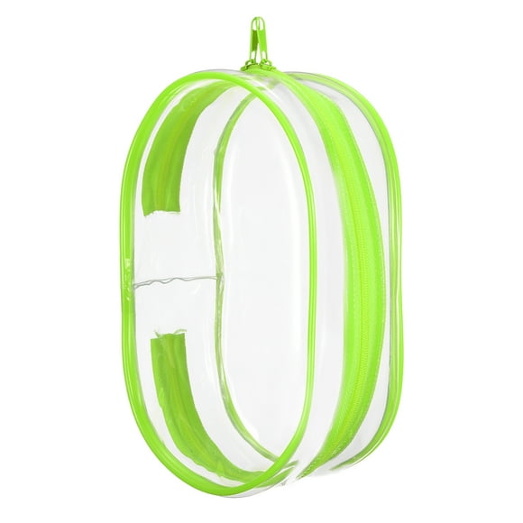 Sac d'Exposition pour Figurines, 3 x 4.3 x 7.3 Pouces Sac d'Exposition pour Poupées, Vert Clair