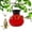 B, variant on Upgraded Solar Lighted Hummingbirds Feeder Automatic Unit Patio Hanging Outdoor Decoration D