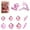 Pink, variant on Tarmeek 30PCS Christmas Tree Ball Decorations Shatterproof Hanging Plastic Christmas Balls Ornaments for Christmas Tree Holiday Party Wedding Decorations Hanging Balls Baubles Set