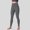 Gray, variant on JFGHDG Women's High Waisted Buttery Soft No Front Seam Tummy Control Butt Lift Workout Yoga Leggings Beige L