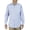 Blue/ White Stripe, variant on Mens Button-Down Oxford Shirts - Long Sleeve