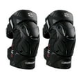 thumbnail image 2 of 2 rodilleras K01-3 para motocicleta, protección de EVA con absorción de impactos para motocross Negro reflectante, 2 of 9