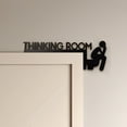 thumbnail image 5 of DefiDgd Bathroom Door Signs Wooden Bathroom Topper Home Decoration,Funny Home Frame Ornament for Home Bathroom Restroom(A), 5 of 7