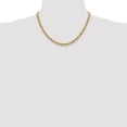 thumbnail image 4 of Primal Gold 10 Karat Yellow Gold 3.5mm Semi-solid Diamond-cut Rope Chain, 4 of 4