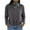 Gray, variant on Women's Sweaters Pullover Denim V Neck Patchwork Sweatshirt Long Sleeve Button Solid Soft Knit Shirt Trendy Tops Black