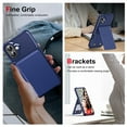 thumbnail image 5 of ChicShell For iPhone 16 Case with Cards Holder, Anti-scratch Shockproof Protection Cover For iPhone 16 Wallet Phone Case, Darkblue, 5 of 7