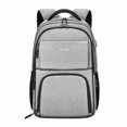 thumbnail image 2 of Mochila Balang Lite para Viaje y Oficina, Backpack Impermeable con Porta Laptop de 17 Pulgadas, Puerto USB, 25L, Bolso Antirrobo, Compartimiento para Audífonos y Respaldo Ergonómico, 2 of 7