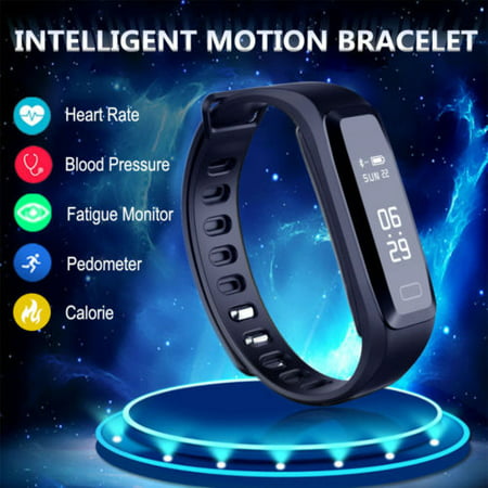 2019 Smart Watch Bluetooth Bracelet Heart Rate Fitness Activity Tracker