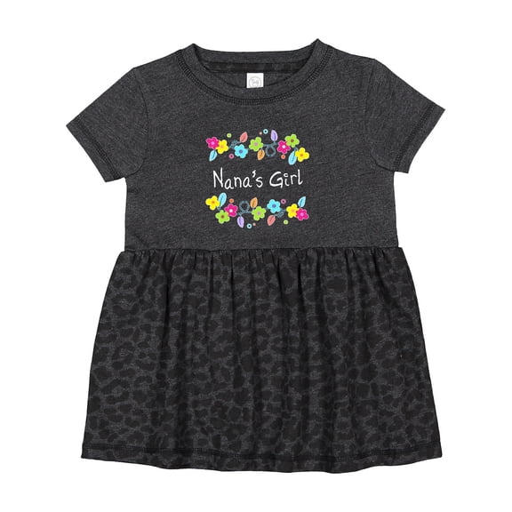 Inktastic Nanas Girl Bright Flowers Girls Baby Dress