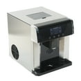 thumbnail image 2 of Ice Maker Machine, 2 Water Inlet Methods ABS Stainless Steel Ice Maker Water Dispenser 2 In 1 Quick Ice Release Automatic Induction  For Office, 2 of 6