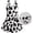 1#White216, variant on SONXAHE Tween Girls UPF 50 Skirted One Piece Swimsuit Cow Print Swimsuits Bathing Suits Pool Swimwear