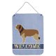 thumbnail image 1 of "Treasures alan dog Welcome Metal Print, 16"" x 12"", Multicolor" Caroline's Treasures BB8295DS1216, 1 of 1