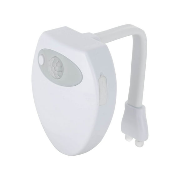 16 Color Changing Motion Activated Toilet Night Light LED Sensor Seat Lamp 3.7V