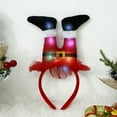 thumbnail image 3 of 6PCS LED Christmas Santa Leg Headband for Christmas Party Decor Unique Designs Hair Band Headdress, 3 of 8