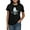 Black, variant on CafePress - Snowy Owl Women's Dark T Shirt - Women's Traditional Fit Dark T-Shirt