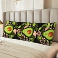 thumbnail image 6 of Easygdp Avocado Keep Calm Long Body Pillowcase - Super Soft Microfiber Body Pillow Case - Envelope Closure, Cool, Anti-Fading- 20x54 in, 6 of 8