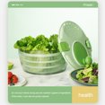 thumbnail image 3 of Escurridor de frutas y verduras de 4L, escurridor de frutas y verduras de gran capacidad, cierre de tapa seguro multiusos, suministros de cocina Hugtrwg Para estrenar, 3 of 9