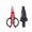 A, variant on »Industrial-grade Heavy-duty Cable Cutters Electrician's Shears, Non-slip Manual Wire Strippers, Household Shears (with Sheath)
