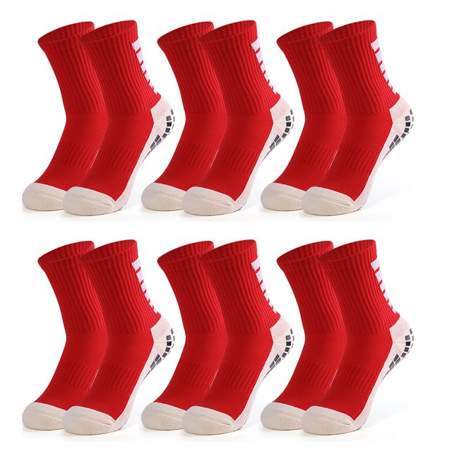 Chaussettes de Football Antidérapantes pour Hommes Chaussettes de Sport pour basketball Soccer Volleyball Course Randonnée Randonnée