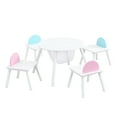 thumbnail image 4 of Kumix Children's panel table with 4 chairs, White, 4 of 7