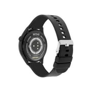 WITHit Deca Smartwatch with AMOLED 1.43 High-Definition Touchscreen Display, Black