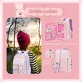 thumbnail image 3 of Mochila VIDOSCLA Bunny Girls para el colegio Kawaii Blue L, 3 of 7