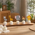 thumbnail image 6 of 10Pcs Jungle Animal Cake Toppers,Cute Safari Cartoon Decorative Cake Pick for Birthday Celebration and Party Supplies, 6 of 7