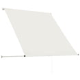 thumbnail image 2 of vidaXL Retractable Awning 150x150 cm Cream, 2 of 5