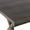 thumbnail image 6 of Dycanpo 59'' Rectangel Outdoor Dining Table,Patio Table for 6,HDPS and Aluminum,Slate Gray, 6 of 8