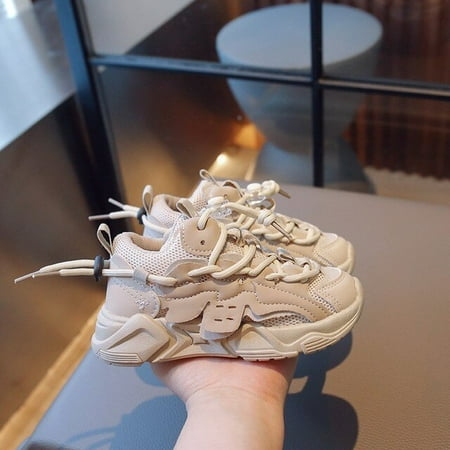 

DancePeanut Spring Autumn Children Sports Shoes Boys Breathable Sneakers Girls Soft Bottom Running Shoes Kids Outdoor Casual Shoes