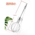 thumbnail image 1 of 2pcs Egg Beater Replacements For Home And Outdoor Use Electric Hand Mixer Accessories Mini Mixer Attachment For Cream Egg And Dough, 1 of 5