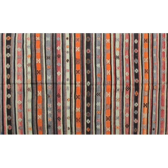 Ahgly Company Indoor Rectangle Contemporary Camel Brown Southwestern Area Rugs, 4' x 6'