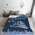 thumbnail image 5 of Custom Tennessee Blanket Personalized Throw Blankets Name and Number for Men Women Boy Football Style Decor Gifts, 5 of 6