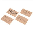 thumbnail image 4 of 120 Piezas Exquisitas Tarjetas de Thank You de Papel Kraft, para PequeñAs Tarjetas de Reconocimiento de Negocios Tarjetas de DecoracióN de Regalo, 4 of 8