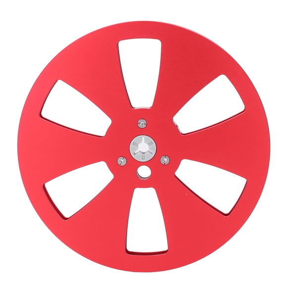 1/4 7 Inch Empty Tape Reel, Aluminum Alloy Universal Open Reel Sound Tape Empty Reel for Reel to Reel Replacement for Studer
