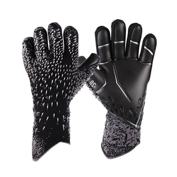 Wosthever Fútbol para niños adultos tamaño 6/7/8/9/10, protección de látex espesado profesional de fútbol de halcón para niños Ropa Deportiva, Zapatos negro Infantil 7