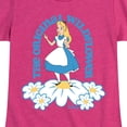 thumbnail image 3 of Disney - Alice In Wonderland - The Original Wildflower - Toddler & Youth Girls Short Sleeve Graphic T-Shirt, 3 of 5