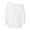 thumbnail image 2 of T-shirts Graphiques Unis pour Femmes, Imprimé de Noël, Manches Longues, T-Shirt Blanc pour Femmes, Col à Bretelles, 2 of 4