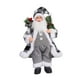 thumbnail image 3 of Figura de Papá Noel decorativa para Navidad, juguete de muñeca, regalo para adultos, bonita Cuadros blancos y negros, 3 of 9