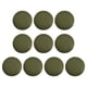 thumbnail image 1 of 10 Uds. Botones cubiertos de tela, botones de vástago de Metal, manualidades, boda, 20mm, botones planos de costura para ropa, chaquetas, abrigos Verde, 1 of 8