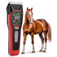 thumbnail image 1 of Máquina de cortar pelo para caballos Grimgrow con cuchilla cerámica recargable de 50 mm, 1 of 6