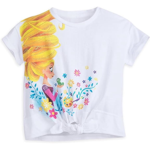 Disney Rapunzel T Shirt Fashion Top for Girls Size 5/6