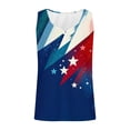 thumbnail image 4 of Brqkzdu American Flag Henley Tank Top for Women Red White and Blue Print Crew Neck Sleeveless Ribbed Knit Shirts 4th of July Top Loose Fit Casual Independence Day Tank, 4 of 5