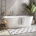 thumbnail image 2 of White Cow Happy Cow Pattern Kitchen Rug Mat,Kitchen Runner Rugs Non Skid Washable,Decorative Kitchen Floor Mats for Kitchen,Sink,Laundry,17"x47.2", 2 of 7