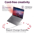 thumbnail image 6 of Lenovo Yoga Slim 7i Aura Edition: AI Laptop, Copilot+ PC, 15.3" 3K Touchscreen, Ultra 7 256V, 16GB RAM, 1TB SSD, 22Hour Battery, Thin & Light Creator Laptop for Design, Office, Wind11 Pro W/HDMI, 6 of 9