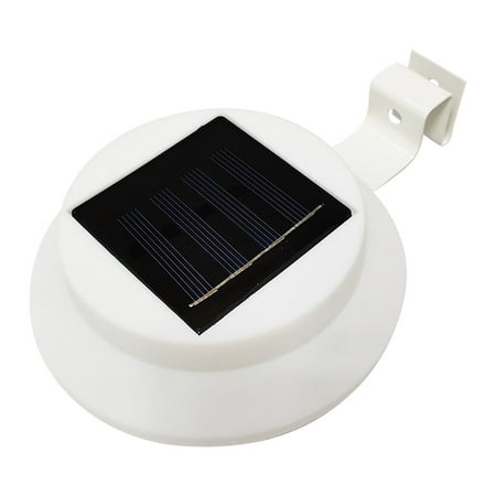 

Coopserbil Solar Powered Led Gutter Door Wall Fence Lights Outdoor Garden Roof Security