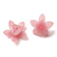thumbnail image 2 of Flower Bead Cap for DIY Jewelry Making Crimson 22~23x12~13mm Hole: 1~1.4mm, 2 of 3