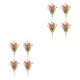 thumbnail image 1 of Flores artificiales Injueey 4 piezas realistas de otoño ecológicas, 1 of 6