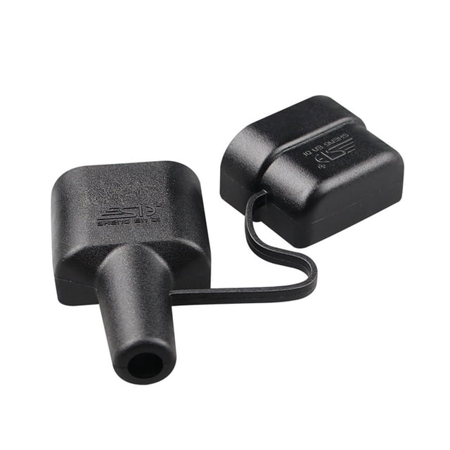 sweethay 4 piezas de funda protectora de enchufe para conector de alimentación, resistente al agua, compatible con conectores de 2 posiciones, Vehículos, repuestos y accesorios Mis