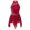 Burgundy, variant on Girls Sequined Ballet Tulle Dance Dress Sleeveless Ballet Figure Skating Jersey Gymnastics